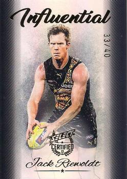2017 Select Certified - Influential #IC14 Jack Riewoldt Front